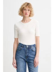 calvin klein basic t-shirt γυναικείο βαμβακερό με ελαστάν ολόκληρο το προϊόν: 95% βαμβάκι 5% ελαστάν