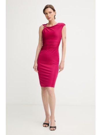 marciano by guess ντραπέ φόρεμα από βισκόζη ines ολόκληρο
