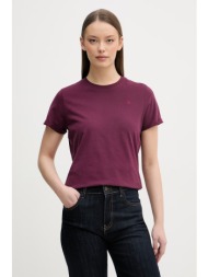 u.s. polo assn. t-shirt γυναικείο βαμβακερό crew neck ολόκληρο το προϊόν: 100% βαμβάκι
