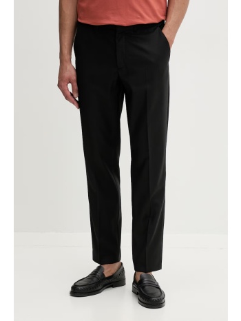 calvin klein παντελόνι ανδρικό με μαλλί υλικό βάσης 55%