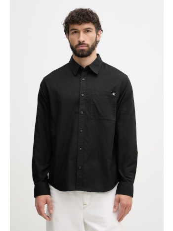 calvin klein jeans πουκάμισο ανδρικό με βαμβάκι ολόκληρο το