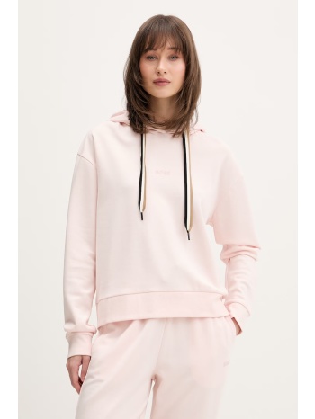 boss μπλούζα lounge γυναικεία cp stripe hoodie ολόκληρο το