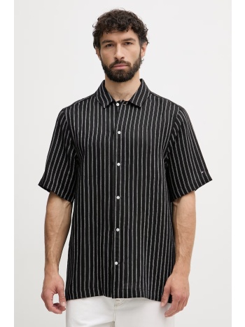 tommy hilfiger πουκάμισο ανδρικό με λινό ολόκληρο το