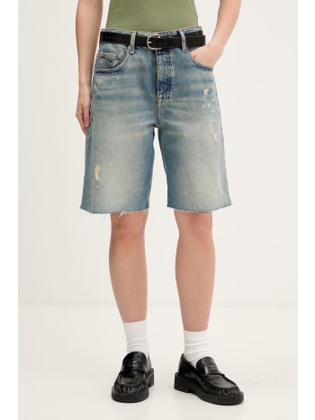 tommy jeans σορτς γυναικεία ντένιμ ολόκληρο το προϊόν 100%