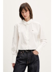 tommy jeans πουκάμισο γυναικείο βαμβακερό ολόκληρο το προϊόν: 100% βαμβάκι