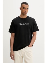 calvin klein t-shirt ανδρικός βαμβακερός ολόκληρο το προϊόν: 100% βαμβάκι