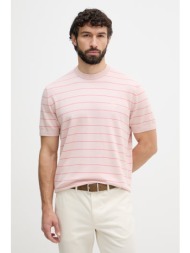 boss orange πλεκτό t-shirt ανδρικό με βαμβάκι ολόκληρο το προϊόν: 95% βαμβάκι 5% ελαστάν