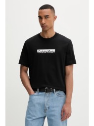 calvin klein t-shirt ανδρικό βαμβακερό ολόκληρο το προϊόν: 100% βαμβάκι