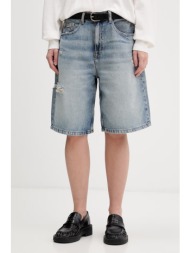 tommy jeans σορτς γυναικεία ντένιμ ολόκληρο το προϊόν: 71% βαμβάκι 29% lyocell