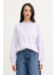 calvin klein jeans μπλούζα γυναικεία βαμβακερή ολόκληρο το προϊόν: 100% βαμβάκι