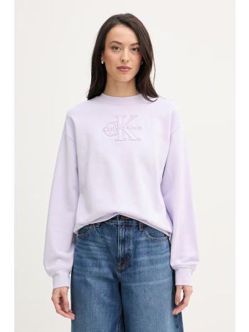 calvin klein jeans μπλούζα γυναικεία βαμβακερή ολόκληρο το
