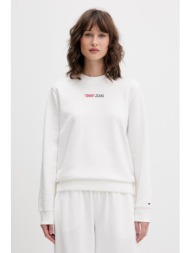tommy jeans μπλούζα γυναικεία βαμβακερή υλικό βάσης: 100% βαμβάκι,ελαστικό στρίφωμα: 96% βαμβάκι 4% 