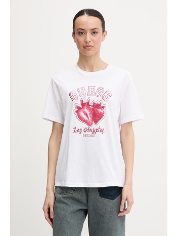 guess t-shirt γυναικείο βαμβακερό rin ολόκληρο το προϊόν