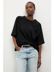 answear.lab t-shirt γυναικείο βαμβακερό με ελαστάν ολόκληρο το προϊόν: 94% βαμβάκι 6% ελαστάν