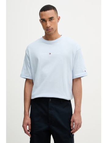 tommy hilfiger t-shirt ανδρικό βαμβακερό ολόκληρο το