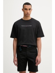 tommy hilfiger t-shirt ανδρικός βαμβακερός ολόκληρο το προϊόν: 100% βαμβάκι