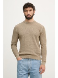 united colors of benetton πουλόβερ ανδρικό με πρόσμιξη λινού ολόκληρο το προϊόν: 75% βαμβάκι 25% λιν