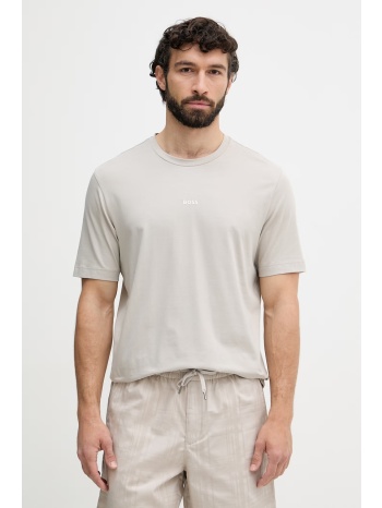 boss orange t-shirt ανδρικό με βαμβάκι tchup ολόκληρο το