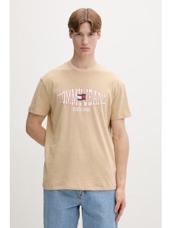 tommy jeans t-shirt ανδρικό βαμβακερό ολόκληρο το προϊόν