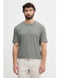boss orange t-shirt ανδρικό με βαμβάκι tchup ολόκληρο το προϊόν: 96% βαμβάκι 4% ελαστάν