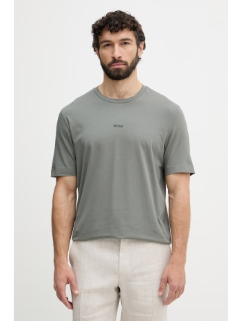 boss orange t-shirt ανδρικό με βαμβάκι tchup ολόκληρο το