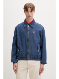tommy jeans μεταβατικό μπουφάν ανδρικό ντένιμ ολόκληρο το προϊόν: 100% βαμβάκι