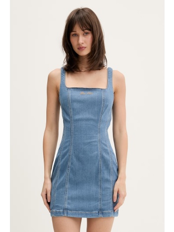 guess jeans φόρεμα με lyocell ολόκληρο το προϊόν 48%