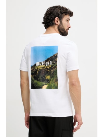 tommy hilfiger t-shirt ανδρικό βαμβακερό ολόκληρο το