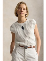 polo ralph lauren πουλόβερ γυναικείο βαμβακερό ολόκληρο το προϊόν: 100% βαμβάκι