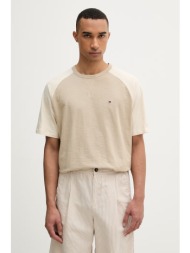 tommy hilfiger t-shirt ανδρικό βαμβακερό ολόκληρο το προϊόν: 100% βαμβάκι