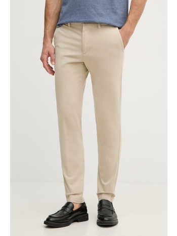boss παντελόνι chino ανδρικό βαμβακερό με ελαστάν h-kaiton1