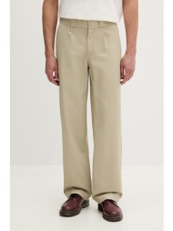 dickies παντελόνι ίσιο ανδρικό υλικό βάσης: 54% ίνες κάνναβης 30% πολυεστέρας 16% βαμβάκι,επένδυση τ
