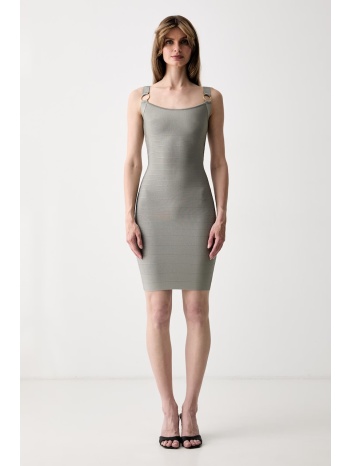 marciano by guess φόρεμα bodycon με βισκόζη ella ολόκληρο