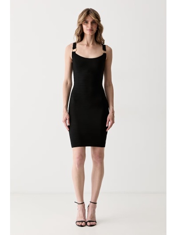 marciano by guess φόρεμα bodycon με βισκόζη ella ολόκληρο