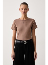 hugo t-shirt γυναικείο με βαμβάκι deloris ολόκληρο το προϊόν: 66% βαμβάκι 29% πολυεστέρας 5% ελαστάν