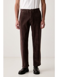 u.s. polo assn. παντελόνι ανδρικό κοτλέ relaxed fit cord chino ολόκληρο το προϊόν: 98% βαμβάκι 2% ελ