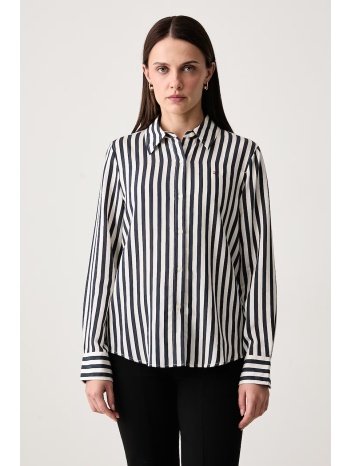 tommy hilfiger πουκάμισο γυναικείο με βισκόζη ολόκληρο το