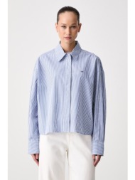 tommy jeans πουκάμισο γυναικείο βαμβακερό ολόκληρο το προϊόν: 100% βαμβάκι