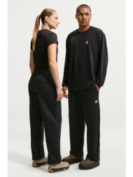nike acg: all conditions gear παντελόνι επίσημο ανδρικό με βαμβάκι acg tuff fleece υλικό βάσης: 75% 