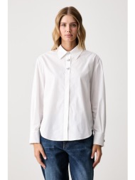 united colors of benetton πουκάμισο γυναικείο βαμβακερό ολόκληρο το προϊόν: 100% βαμβάκι