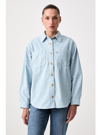 levi`s πουκάμισο γυναικείο κοτλέ iris overshirt ολόκληρο το