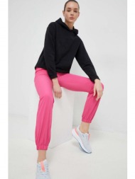 παντελόνι προπόνησης fila rochefaort χρώμα: ροζ 91% πολυεστέρας, 9% σπαντέξ