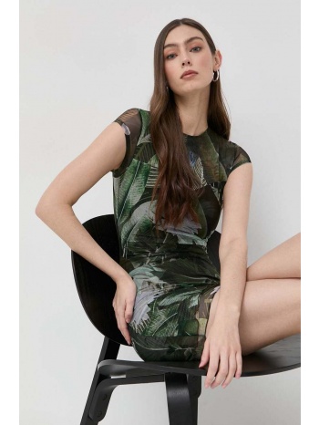 φόρεμα guess χρώμα πράσινο κύριο υλικό 92% νάιλον, 8%