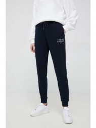 παντελόνι φόρμας tommy hilfiger χρώμα: ναυτικό μπλε κύριο υλικό: 50% βαμβάκι, 50% πολυεστέρας
πλέξη 