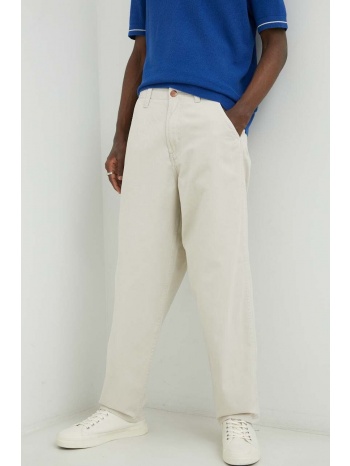 παντελόνι wrangler casey jones chino χρώμα μπεζ 100%
