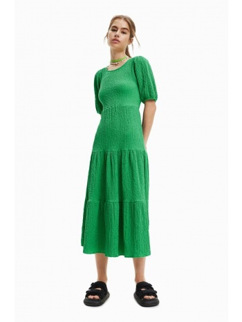 φόρεμα desigual χρώμα πράσινο 61% lyocell, 38%