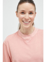 βαμβακερό μπλουζάκι reebok classic χρώμα: ροζ κύριο υλικό: 100% βαμβάκι
πλέξη λαστιχο: 95% βαμβάκι, 
