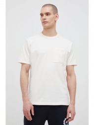 βαμβακερό μπλουζάκι new balance χρώμα: μπεζ κύριο υλικό: 100% βαμβάκι
πλέξη λαστιχο: 78% βαμβάκι, 22