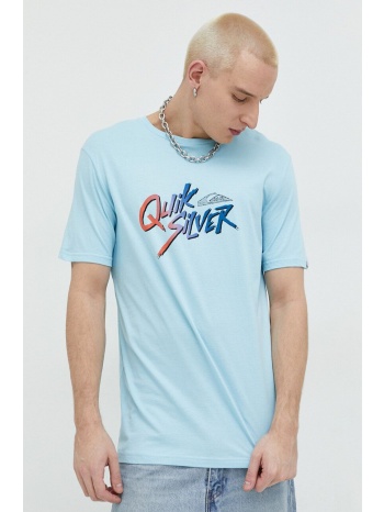 βαμβακερό μπλουζάκι quiksilver 100% βαμβάκι