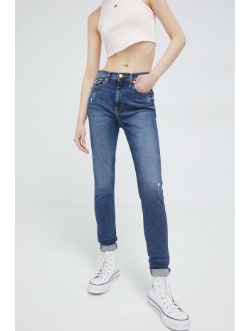 τζιν παντελονι tommy jeans sylvia 98% βαμβάκι, 2% σπαντέξ